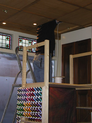 Finishing the electrics